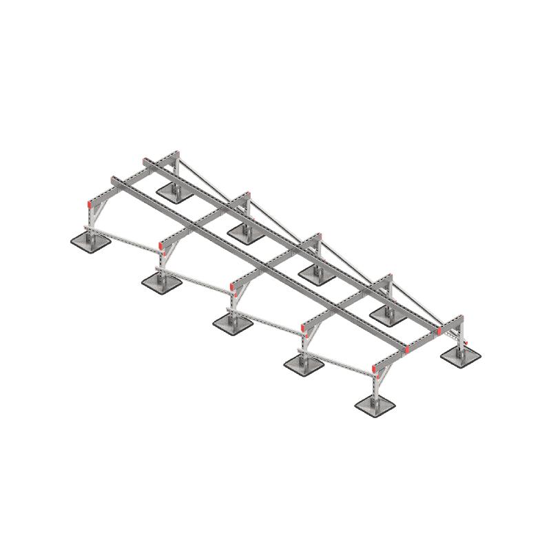 Конструкция опорная для установки оборудования TECHNORAPTOR STEELFOOT 1200х4000 тип 2 HD КМ TR0317