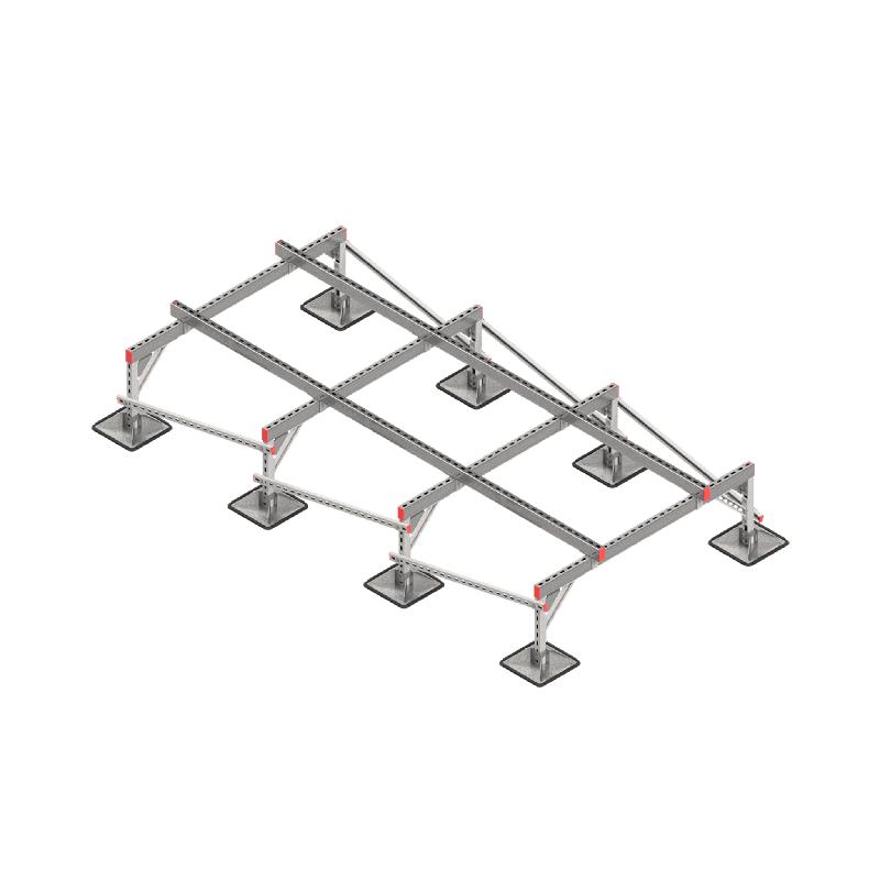 Конструкция опорная для установки оборудования TECHNORAPTOR STEELFOOT 1500х3000 тип 2 HD КМ TR0329