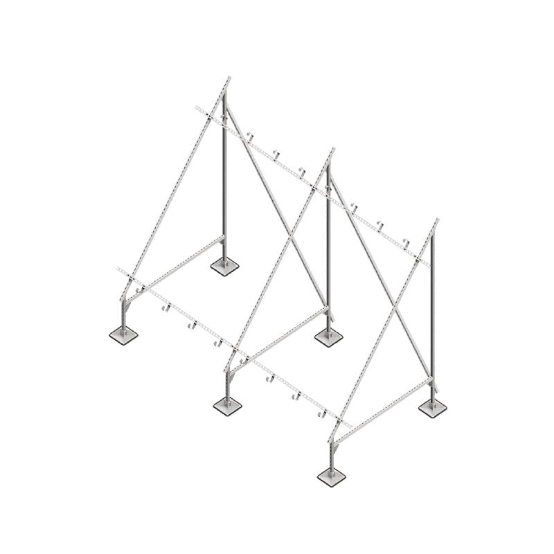 Конструкция опорная для установки нескольких солнечных панелей/коллекторов TECHNORAPTOR STEELFOOT КМ TR0162