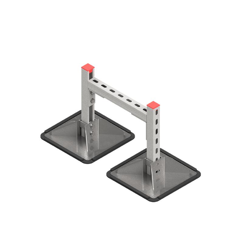 Конструкция опорная для горизонт. прямоугол. воздуховодов и метал. лотков кабеленесущих систем TECHNORAPTOR STEELFOOT 350х500 КМ TR0164