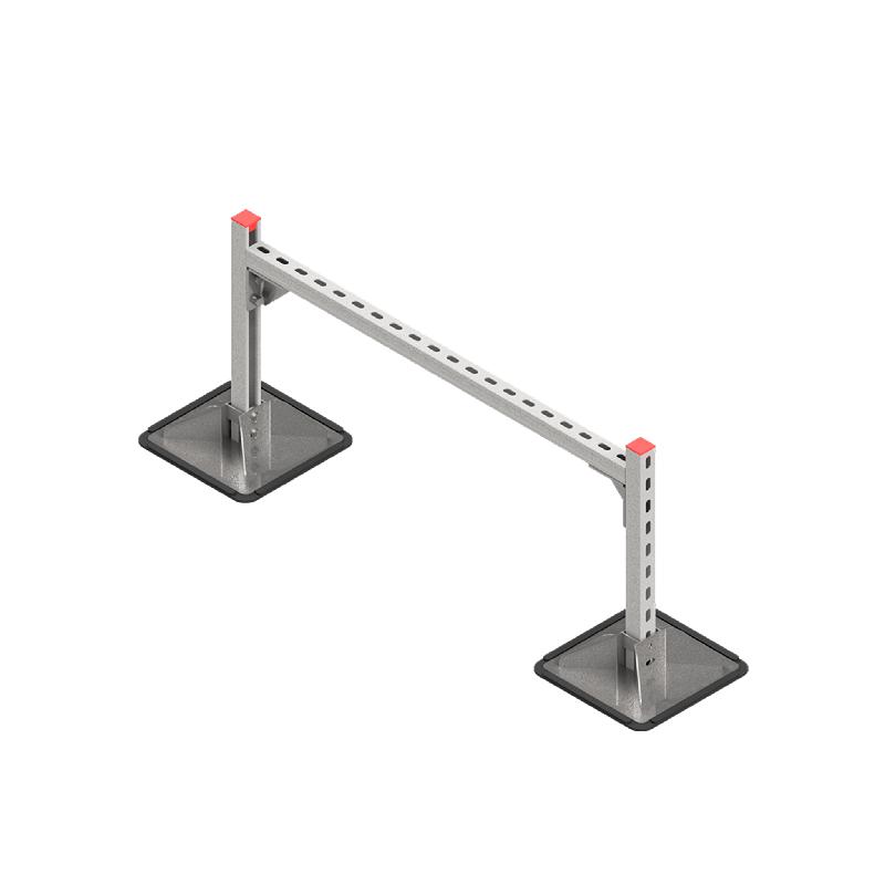 Конструкция опорная для горизонт. прямоугол. воздуховодов и метал. лотков кабеленесущих систем TECHNORAPTOR STEELFOOT 1000х500 КМ TR0166