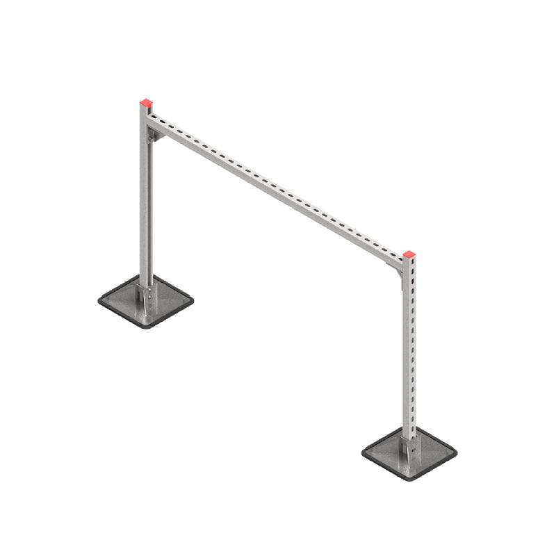 Конструкция опорная для горизонт. прямоугол. воздуховодов и метал. лотков кабеленесущих систем TECHNORAPTOR STEELFOOT 1500х1000 HD КМ TR0373