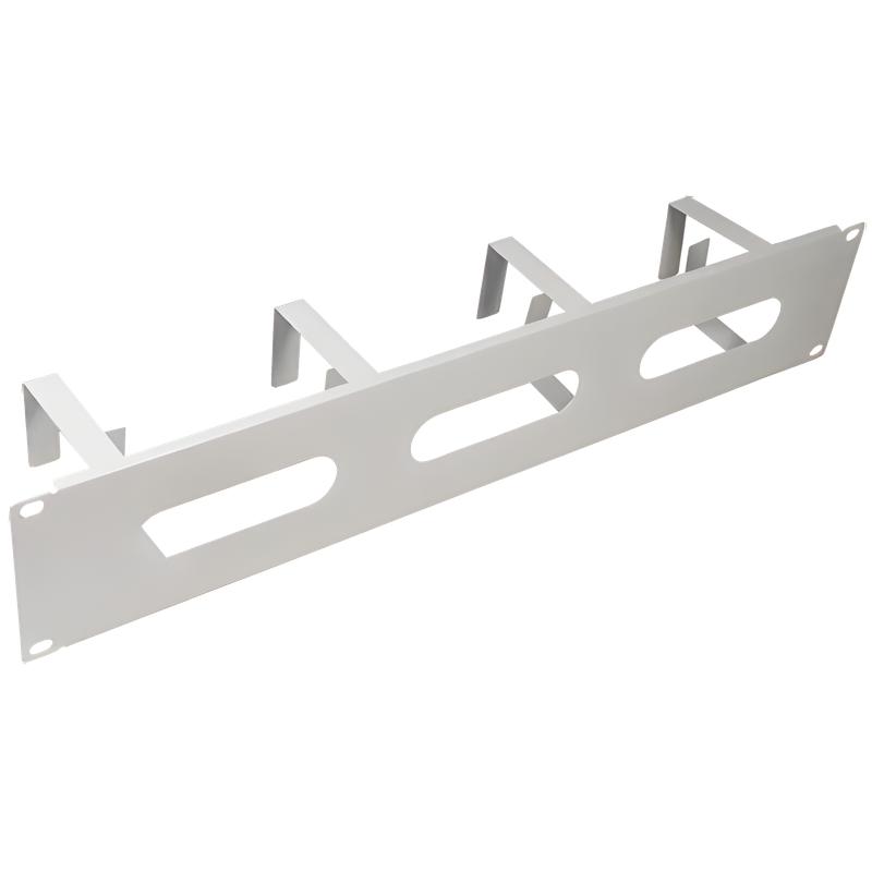 Органайзер кабельный 19дюйм 2U 5 колец метал. RAL 7035 сер. SYSMATRIX SA 0220.7000