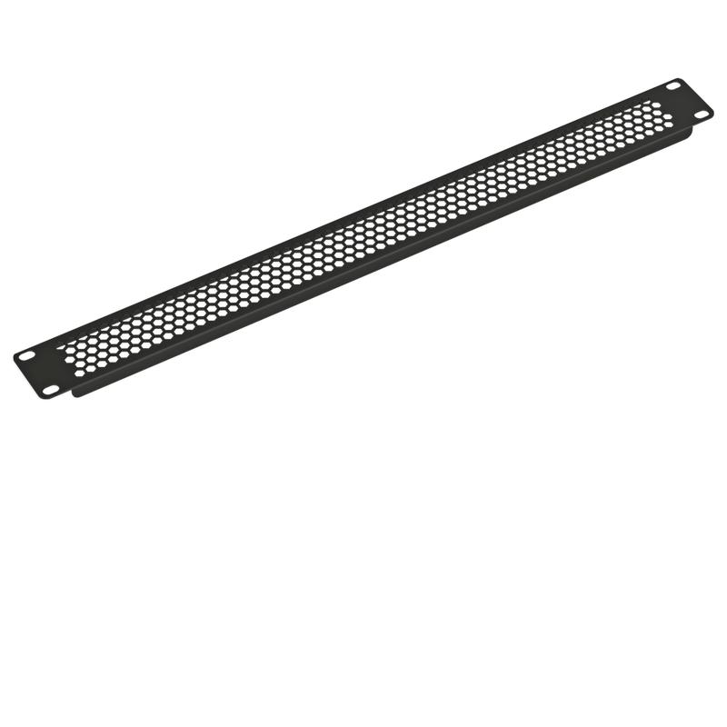 Фальш-панель 1U перфорир. RAL 9004 черн. SYSMATRIX BP 0018.900