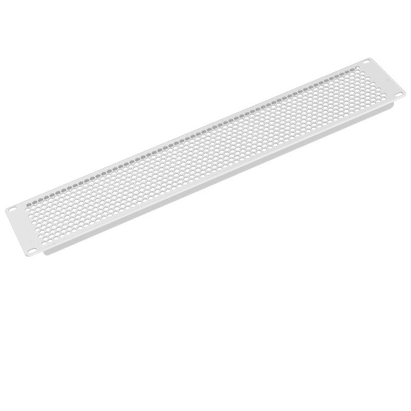 Фальш-панель 2U перфорир. RAL 7035 сер. SYSMATRIX BP 0028.700