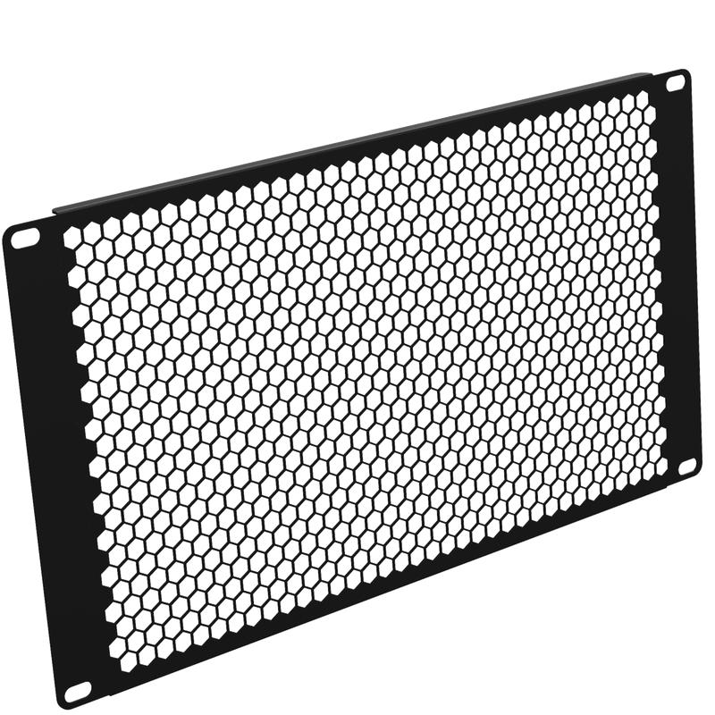 Фальш-панель 6U перфорир. RAL 9004 черн. SYSMATRIX BP 0068.900