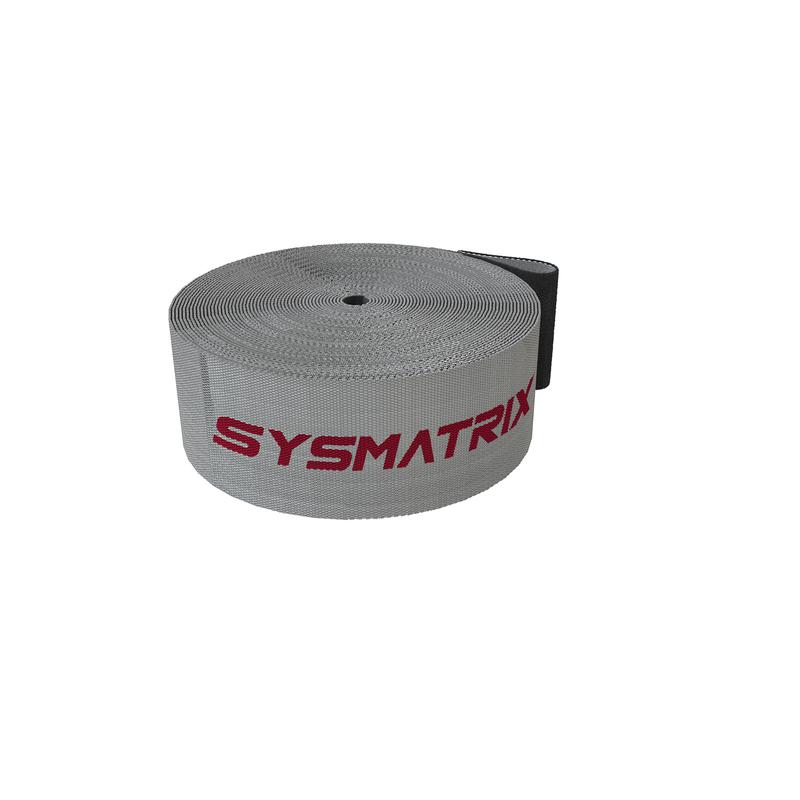 Лента-липучка 25х5000мм черн. (рулон) SYSMATRIX ROL 259BK