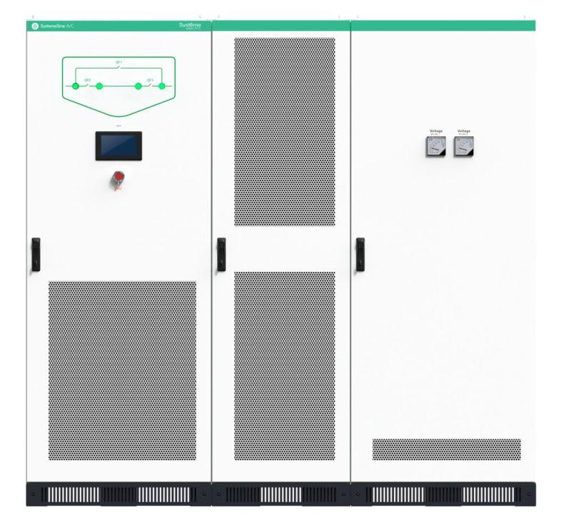 Компенсатор искажений напряжения динамический 550кВ.А 400В IP20 с сервисным байпасом SE AVC0550B400