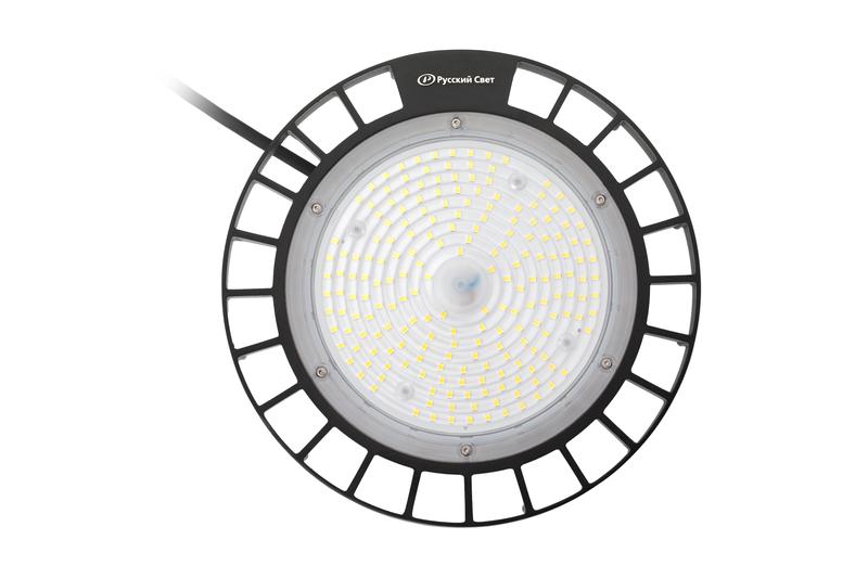Светильник светодиодный ДСП IB 11 S 100W VW 850 BK 257х257х155мм 100Вт 5000К IP65 High Bay подвесной черн. Русский Свет 16091124344