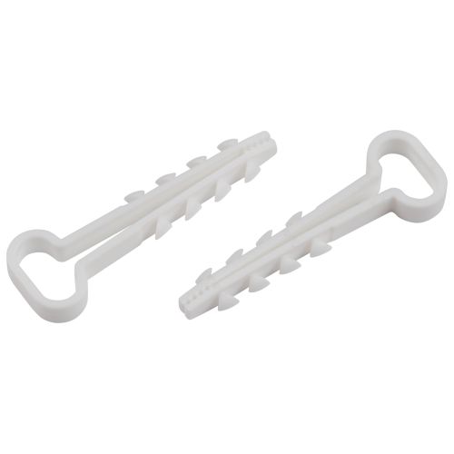 Дюбель-хомут 5-10мм для плоского кабеля NO-224-553 бел. (уп.100шт) Эра Б0066265