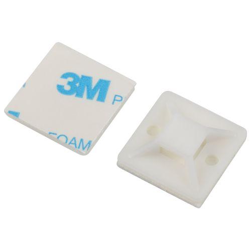 Площадка самоклеящаяся под хомуты 20х20мм NO-225-307 бел. (уп.10шт) Эра Б0066723