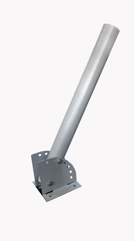 Кронштейн универсальный КР-4У L500 d48 крепление к стене/под монтажную ленту регулир. угол TVENKOM БП-00015892