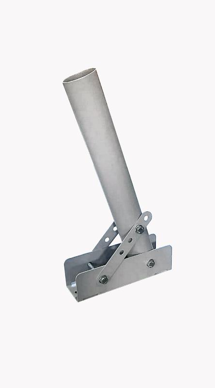 Кронштейн универсальный КР-2У L350 d57 крепление к стене/под монтажную ленту регулир. угол TVENKOM БП-00015893