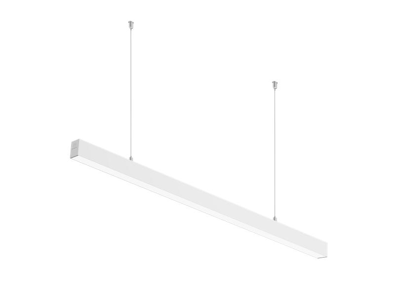 Светильник светодиодный ДПО/ДСО TS 02 S 38 OP 840 L1200 EL WH 1200х60х60мм 32Вт 4000К IP20 подвесной/накладной линейный с БАП 3ч со сквоз. провод. в компл. с тросом 3м бел. Русский Свет 11050224296