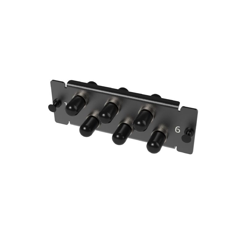 Планка адаптерная с установленными 6хST адаптерами 1U DKC RNAP6ST1U