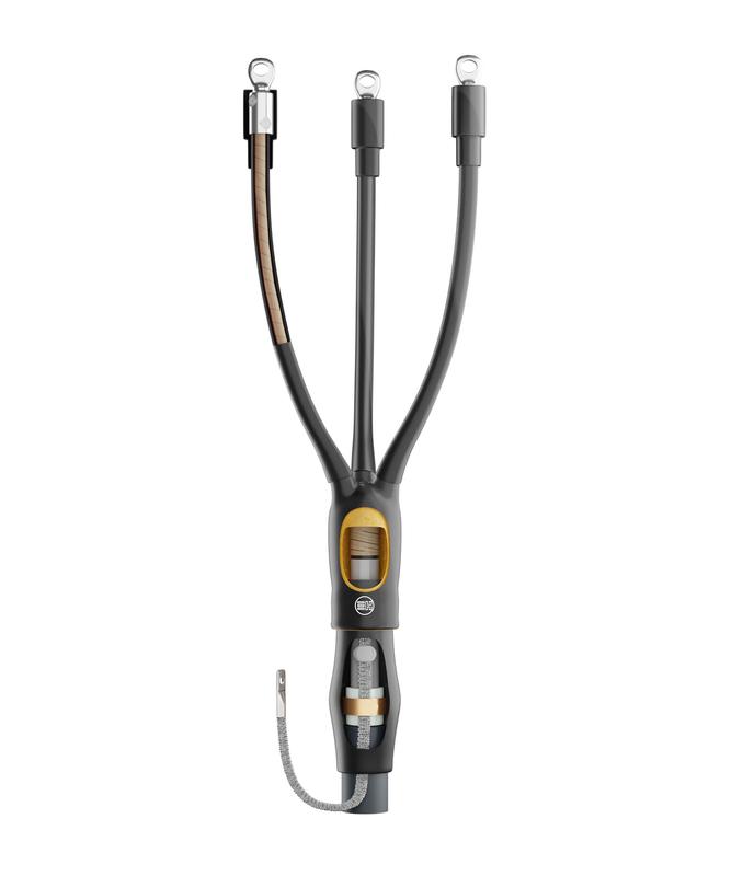 Муфта кабельная концевая универс. 1кВ HT1P-01/3x70-120 (3КВНтп-1-70-120-БН) бумажн. изоляция; без болтов. наконечн.; ППД НИЛЕД 16001441