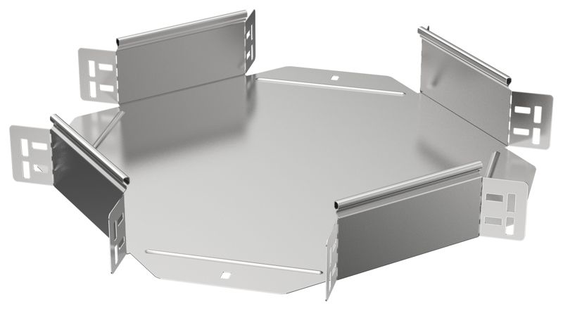 Ответвитель для лотка 100х200 1.5мм ESCA 7 IEK ES7-KR-100-200-15