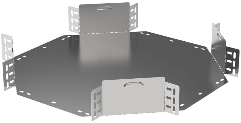 Ответвитель для лотка 100х300 0.6мм ESCA 3 IEK ES3-KR-100-300-06