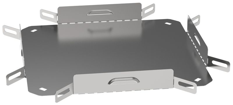 Ответвитель для лотка 35х100 0.6мм ESCA 3 IEK ES3-KR-035-100-06