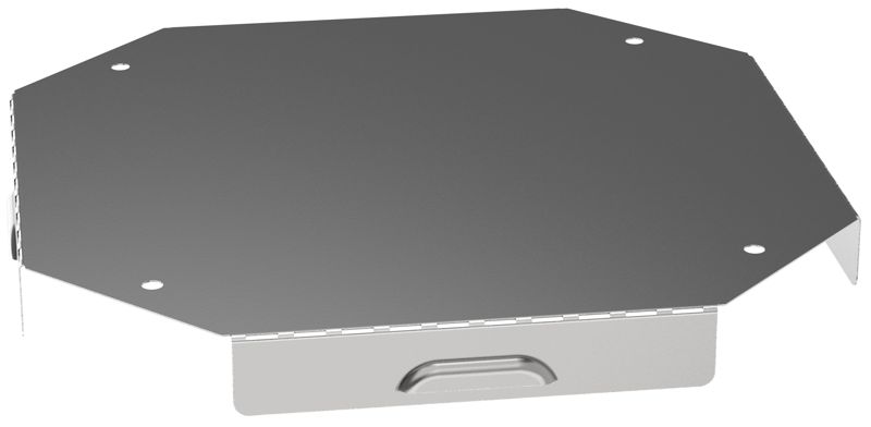 Крышка для ответвителя осн.80 0.6мм ESCA 3 IEK ES3-KRD-080-06