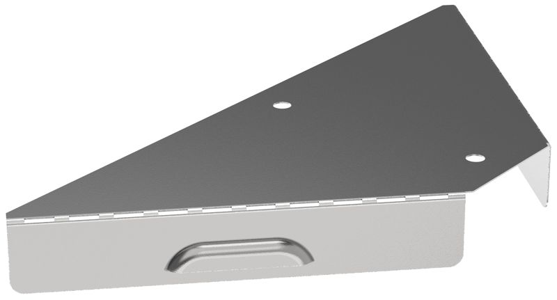 Крышка для отвода Т-образ. осн.50 0.6мм ESCA 3 IEK ES3-OTD-050-06