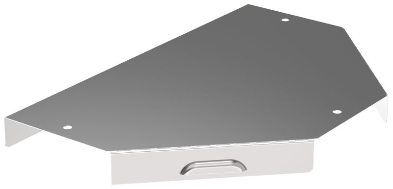 Крышка разветвителя Т-образ. осн.100 0.6мм ESCA 3 IEK ES3-RTD-100-06