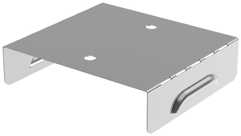 Крышка для угла вертикал. внутр. 45град. 100х100 0.6мм ESCA 3 IEK ES3-PND-45-100-100-06