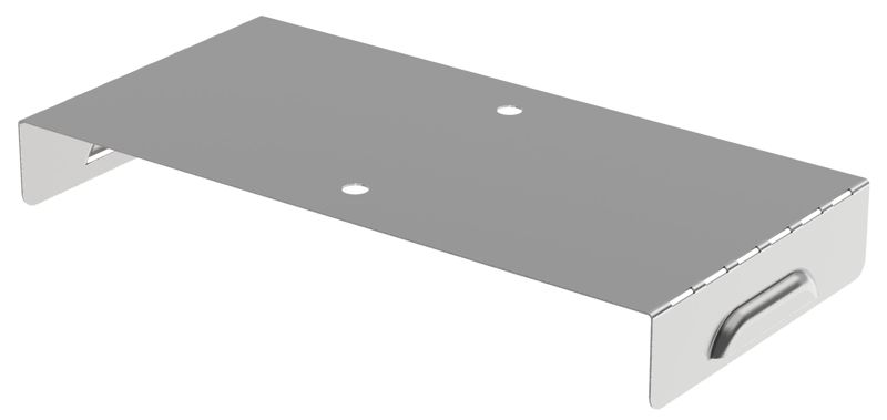 Крышка для угла вертикал. внутр. 45град. 80х200 0.6мм ESCA 3 IEK ES3-PND-45-080-200-06