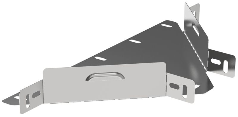 Отвод Т-образный 50х100 0.6мм ESCA 3 IEK ES3-OT-050-100-06