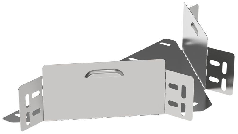 Отвод Т-образный 80х100 0.6мм ESCA 3 IEK ES3-OT-080-100-06