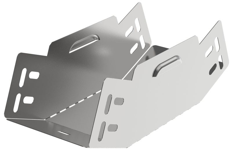 Угол вертикальный внутр. 45град. 80х100 0.6мм ESCA 3 IEK ES3-PN-45-080-100-06