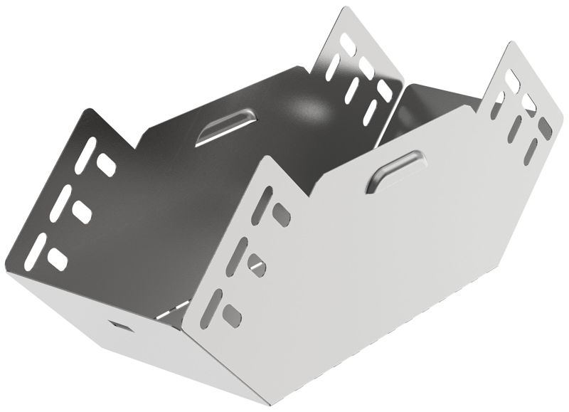 Угол вертикальный внутр. 90град. 100х100 0.6мм ESCA 3 IEK ES3-PN-90-100-100-06