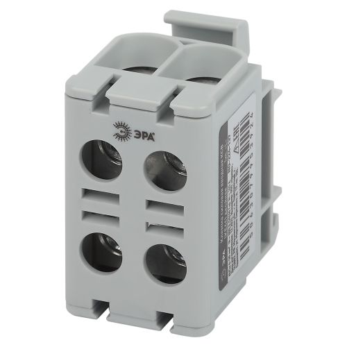 Клемма силовая вводная КСВ NO-224-137 (KE66) 6-50кв.мм "L" двойн. сер. Эра Б0065593