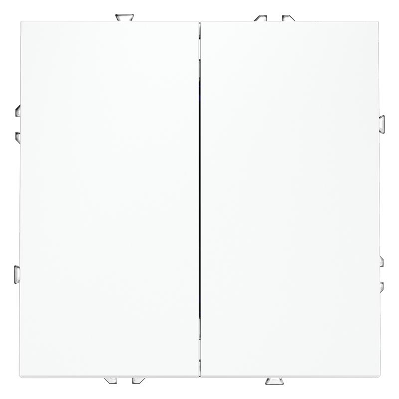 Выключатель 2-кл. СП S70 10А с самовозвратом механизм бел. матов. Voltum VLS020602