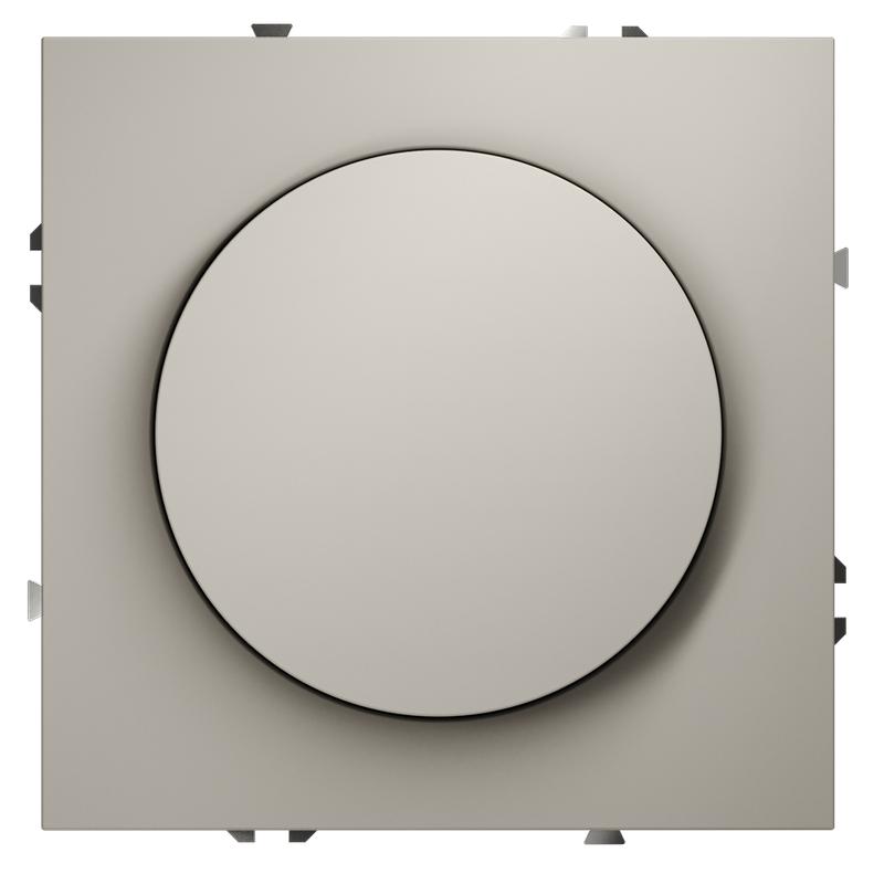 Светорегулятор поворотно-нажимной СП S70 600Вт механизм кашемир Voltum VLS070303