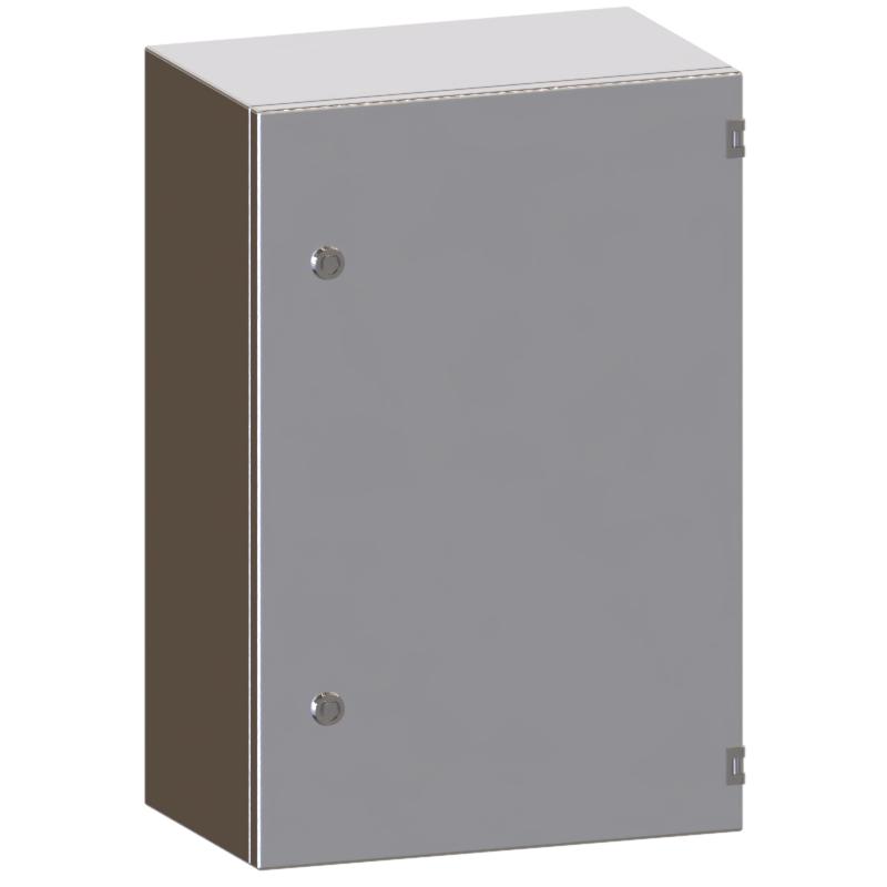 Корпус 600х400х250мм IP66 УХЛ1 с фланцем нерж. сталь AISI 304 OBO 6841100