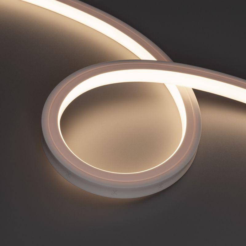 Лента светодиодная NOVA-TOP-PU-A120-16x15mm 24В Warm 3500К 10Вт/м IP68 wire x1 герметичная полиуретан (уп.3м) Arlight 050605