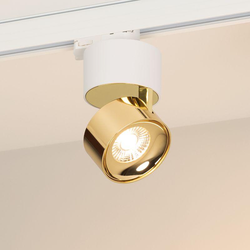 Светильник SP-PLURIO-TRACK-4TR-R77-9W Warm3000 WH-BRS 36 deg 230В 9Вт 3000К IP20 метал. Arlight 038114