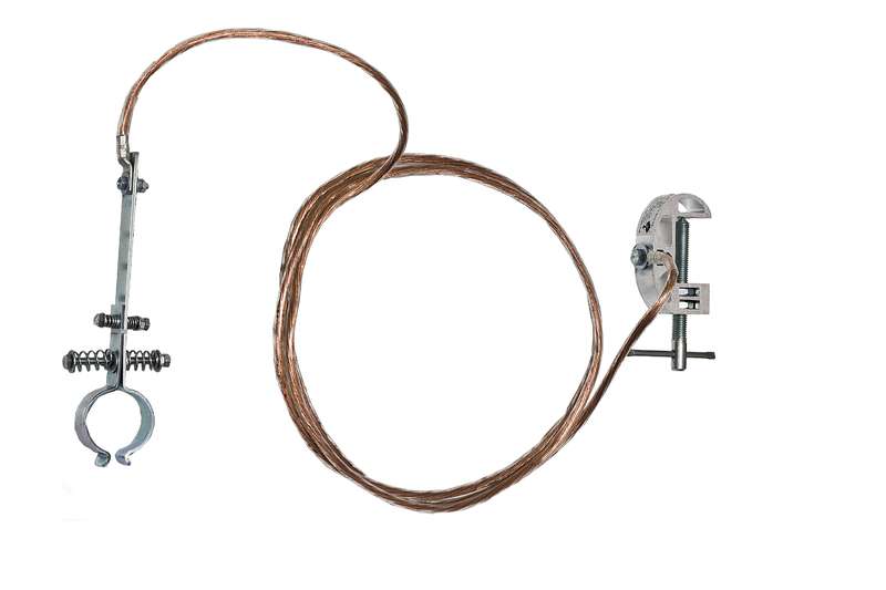 Заземление переносное ЗПС-1 Д для пожарных стволов до 1кВ 16кв.мм длина спуска 16м Антиток Д199004