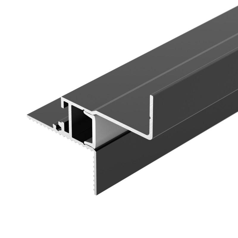 Профиль CEIL-S12-SHADOW-20-SIDE-3000 ANOD BLACK L3000 алюм. Arlight 052226