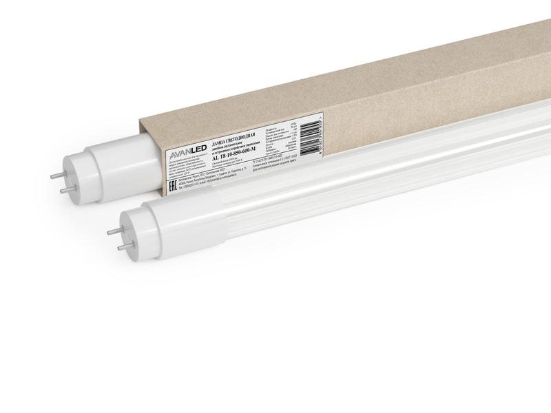 Лампа светодиодная AL Т8-10-850-600-М AVANLED 11106502