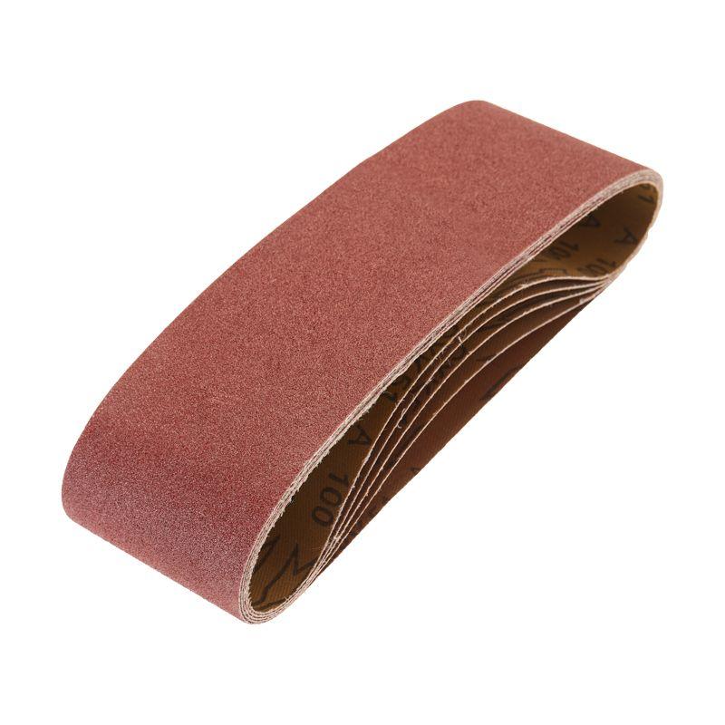 Лента шлифовальная бесконечная 75х533мм P100 (уп.5шт) Kranz KR-91-1337