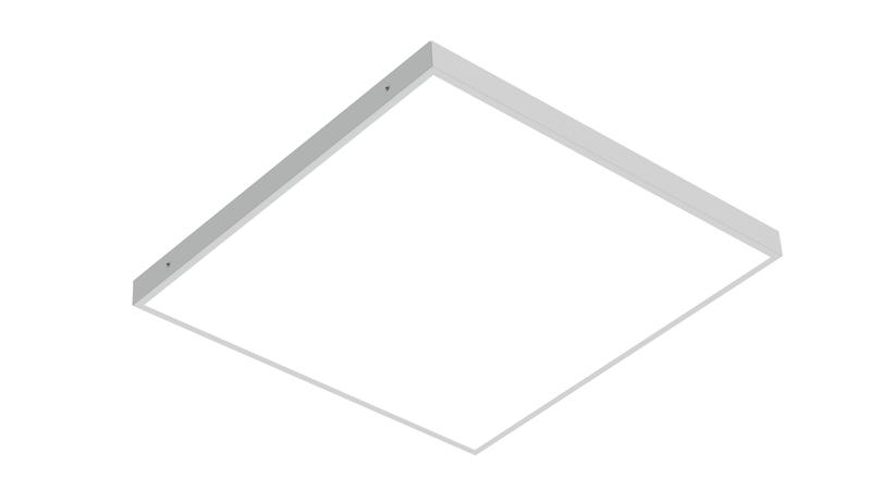 Светильник светодиодный AVRORA-40-A 38 595х595х40 CRI80 3000К opal-sand IP20 бел. армстронг с БАП на 1ч LUXDATOR CSVT ЦБ-00010913