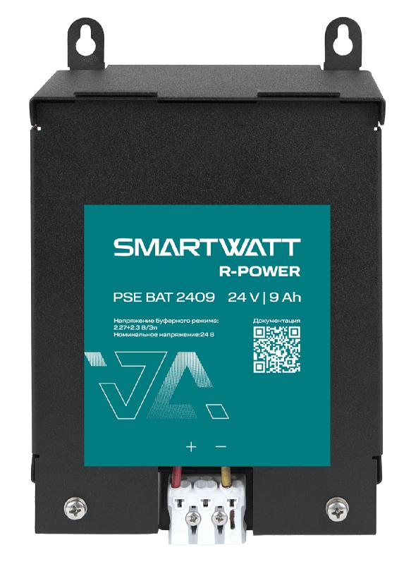 Модуль батарейный на DIN-рейку PSE BAT 2407 R-POWER 24В 7А.ч SmartWatt 4512020560002