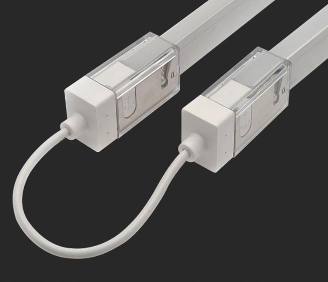 Разъем гибкий с проводом для светодиод. ленты NEON 1120 HB IP65 (1шт) VARTON V4-R0-70.0024.KIT-1018