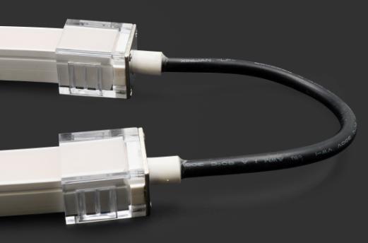 Разъем гибкий с проводом для светодиод. ленты NEON 1515 TOP RGBW VARTON V4-R0-W.0024.KIT-1017