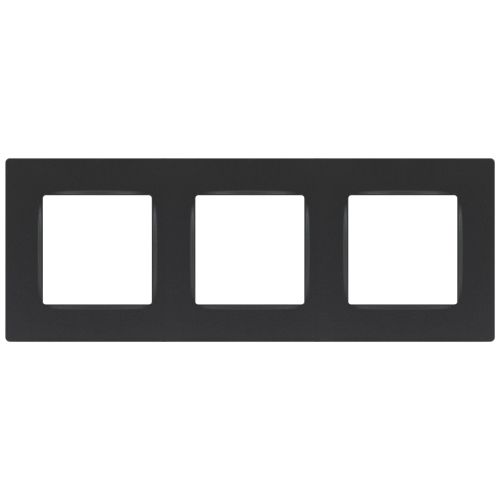 Рамка 3-м 12-5203-12 Классик графит ЭраБ0067729