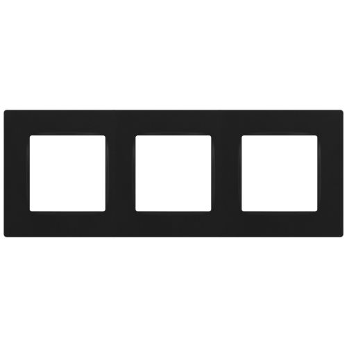 Рамка 3-м 12-5203-05 Классик антрацит Эра Б0067775