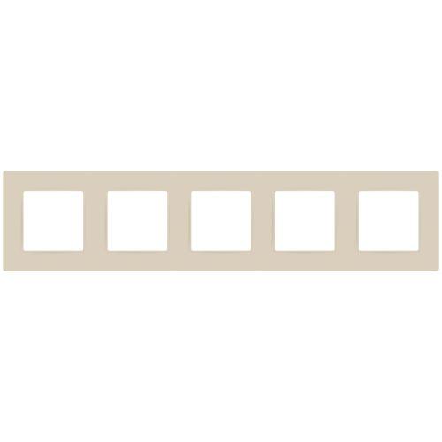 Рамка 5-м 12-5205-02 Классик сл. кость Эра Б0067714