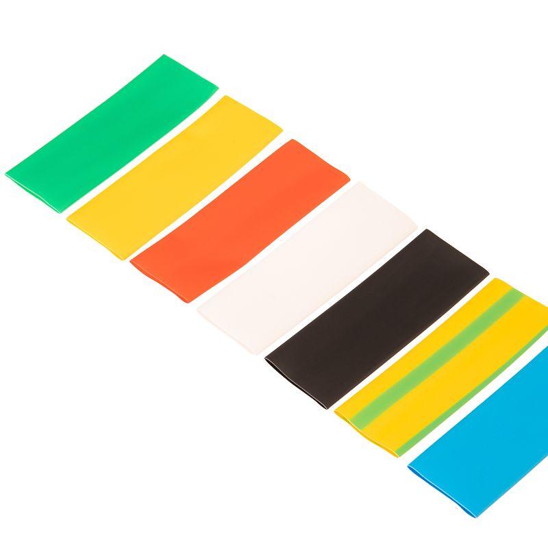 Набор трубок термоусадочных №20 ТУТ нг 20/10 7 цветов (уп.21шт по 10см) Rexant 29-0120